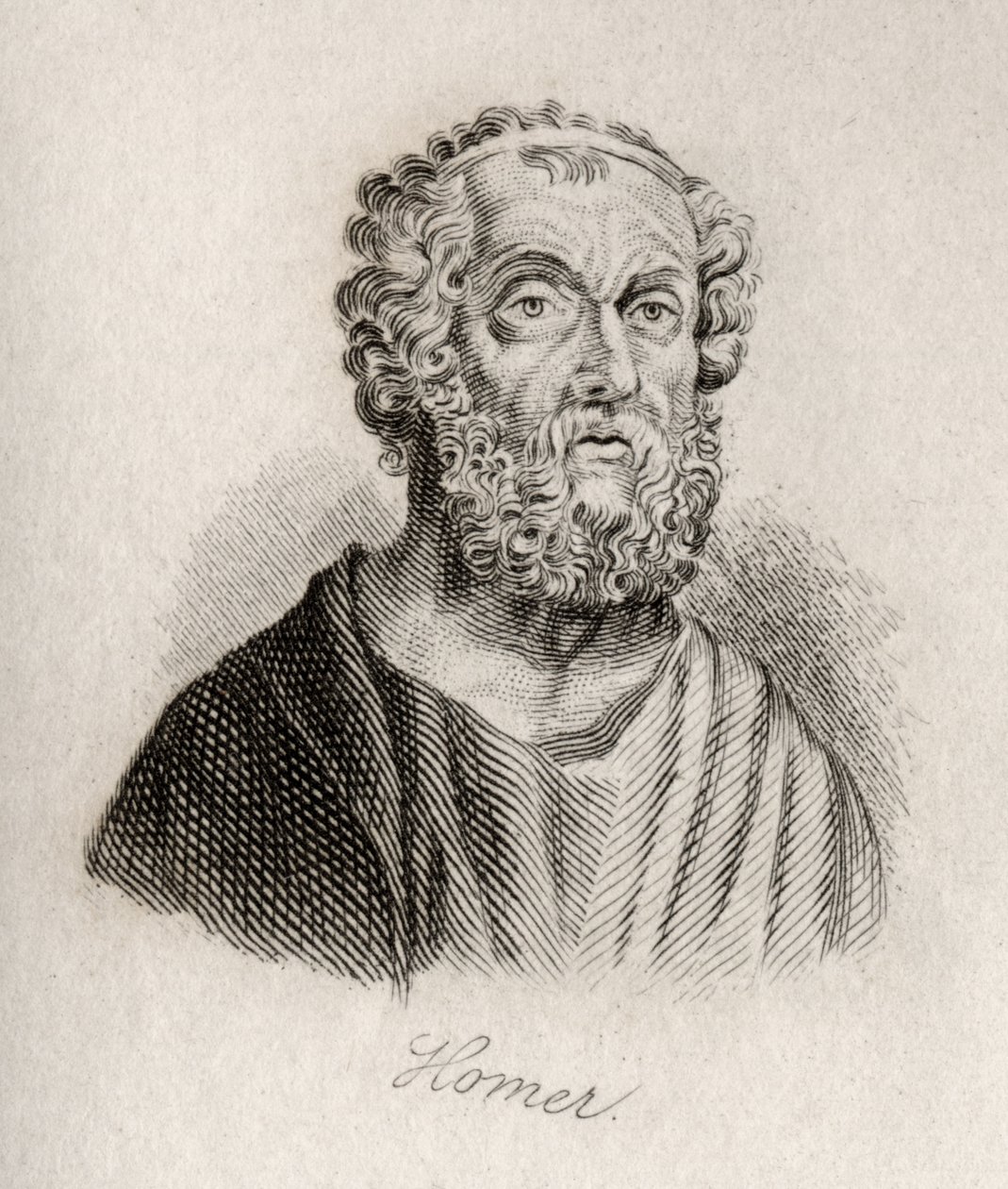 Homer autorstwa J.W. Cook