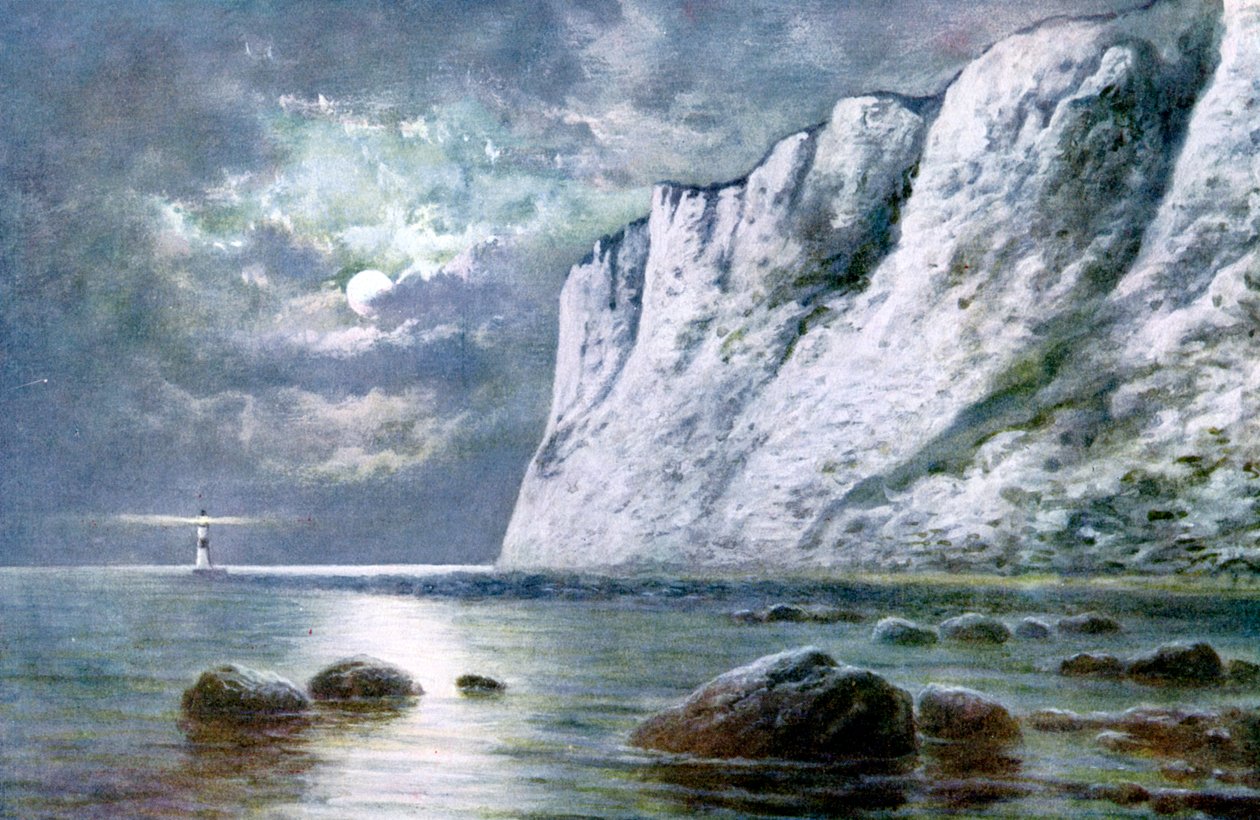 „Beachy Head, Sussex”, 1924-1926. autorstwa JW Gozzard