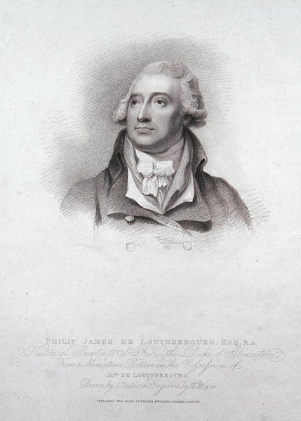 Philip James de Loutherbourg autorstwa J. (after) Jackson