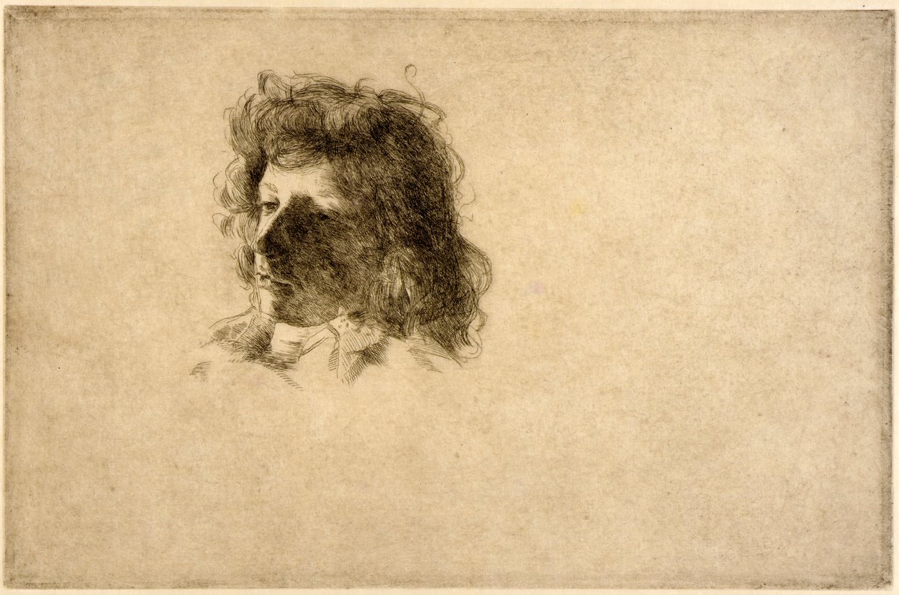 A Head autorstwa J. Alden Weir