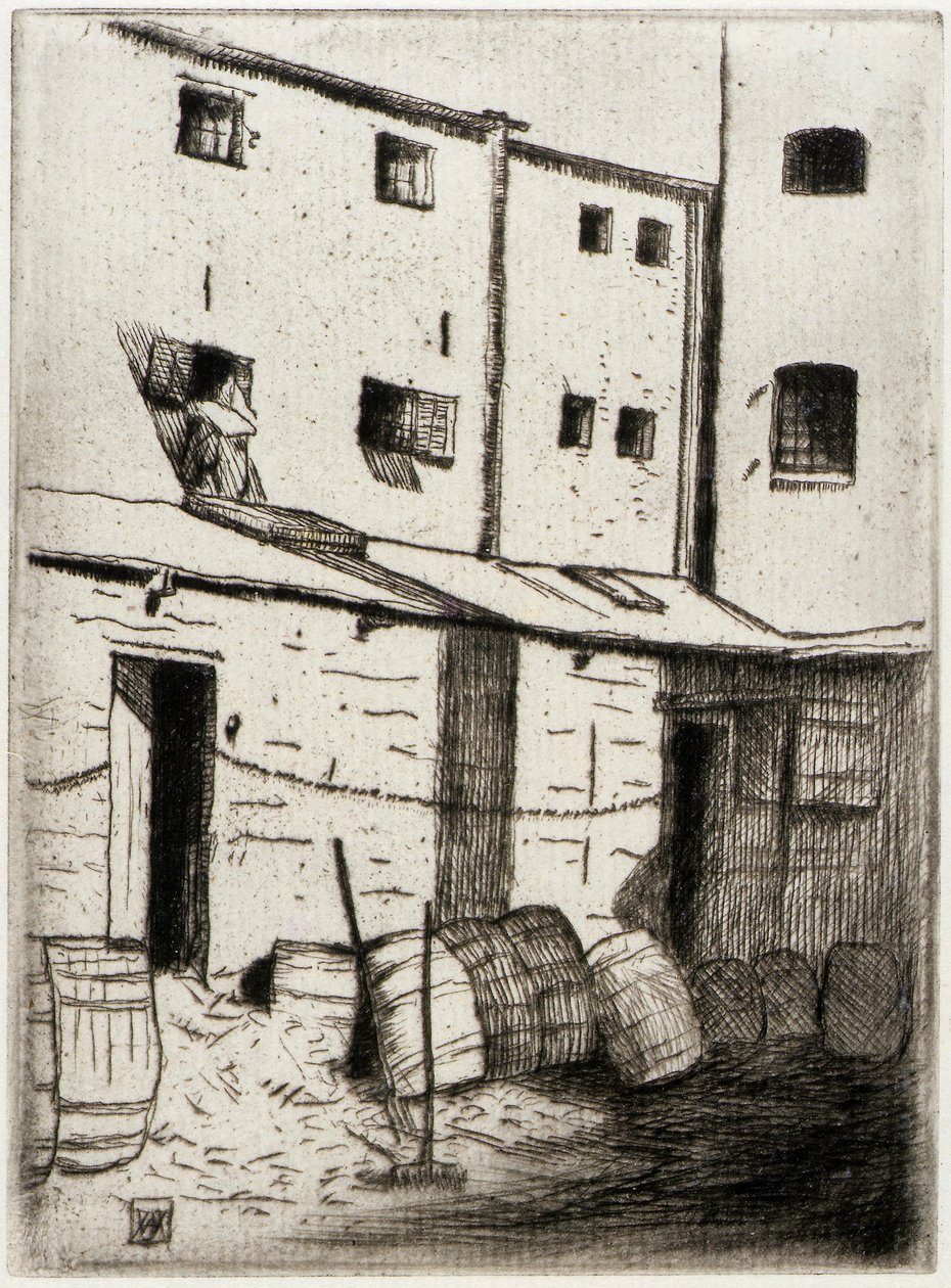 Coon Alley autorstwa J. Alden Weir