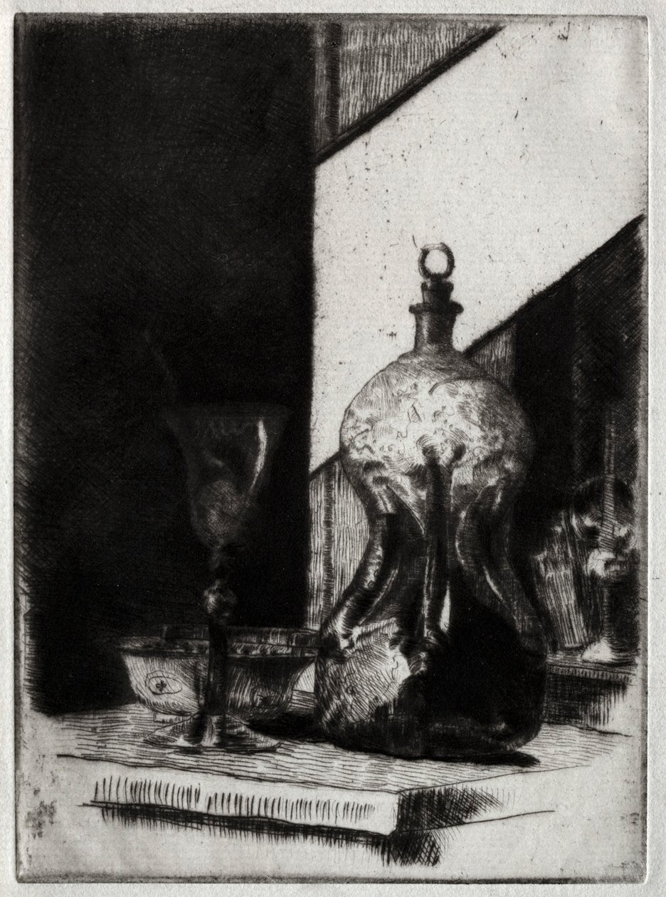 Sznapsy holenderskie, 1885-1893. autorstwa J. Alden Weir