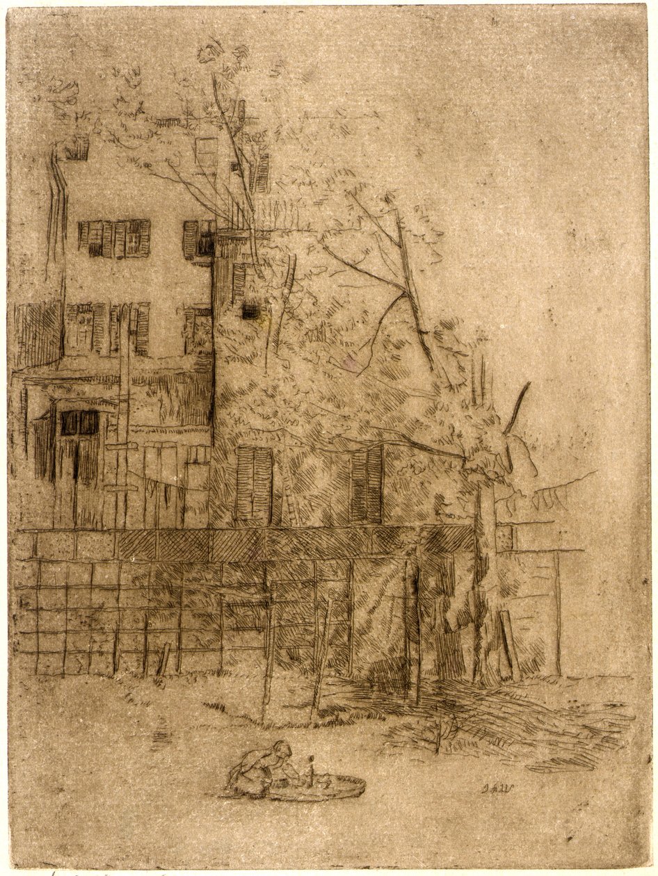 Moje podwórko nr 1 autorstwa J. Alden Weir