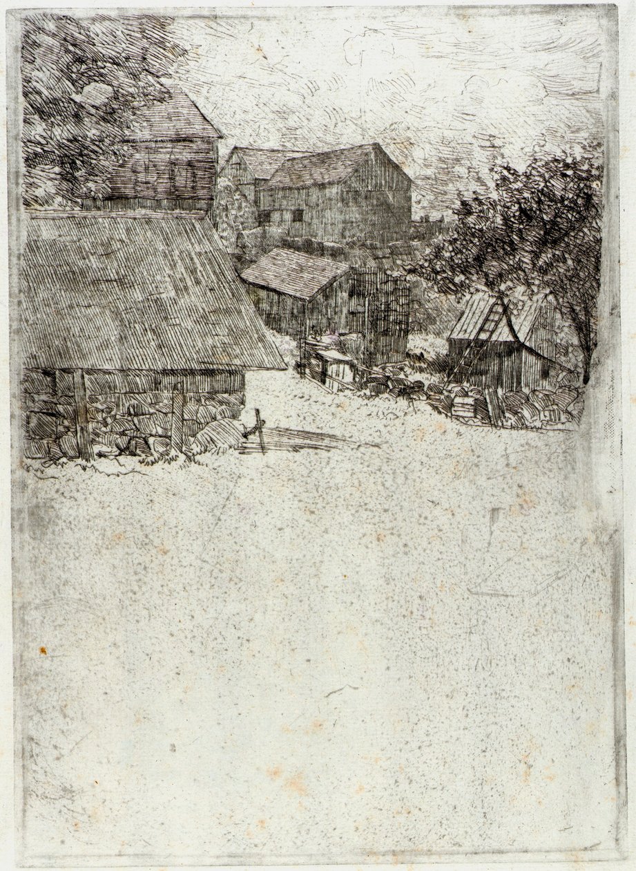 Sąsiednie gospodarstwo autorstwa J. Alden Weir