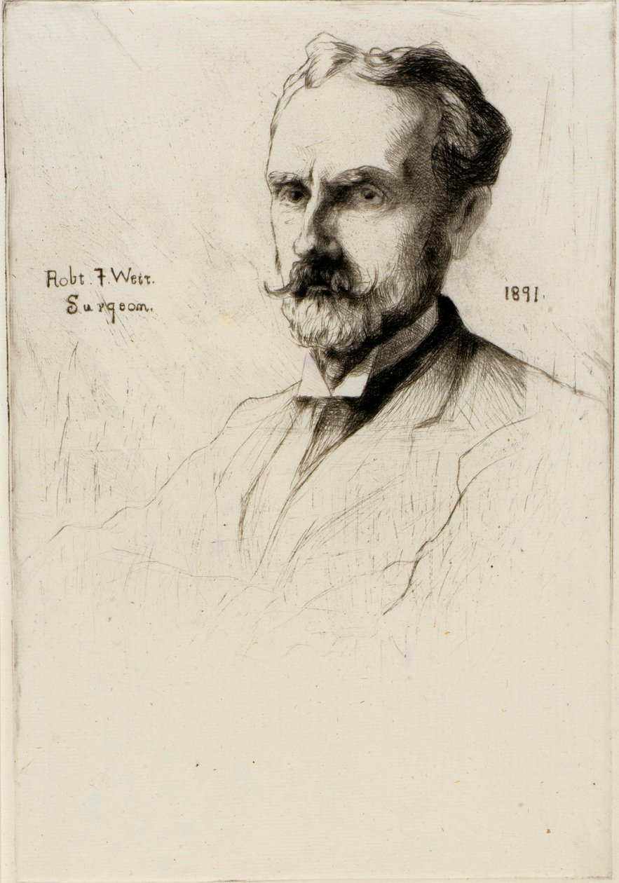 Portret dr Roberta F. Weira autorstwa J. Alden Weir