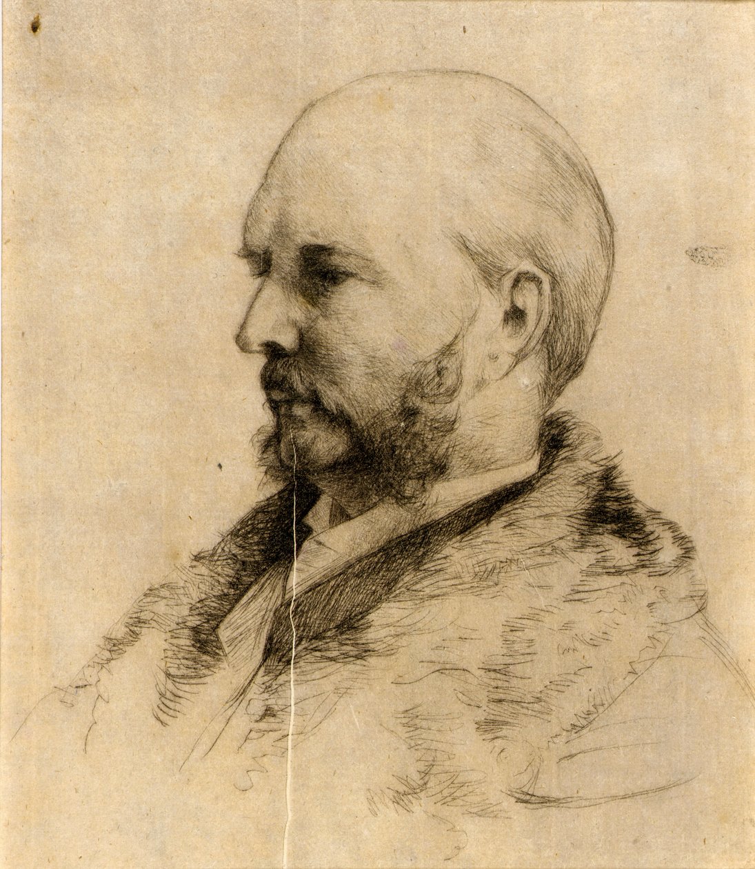 Portret Roberta Hoe autorstwa J. Alden Weir