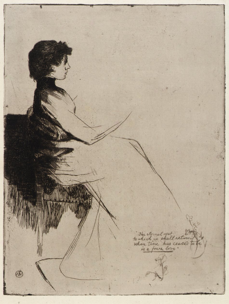 Wieczny odpoczynek autorstwa J. Alden Weir