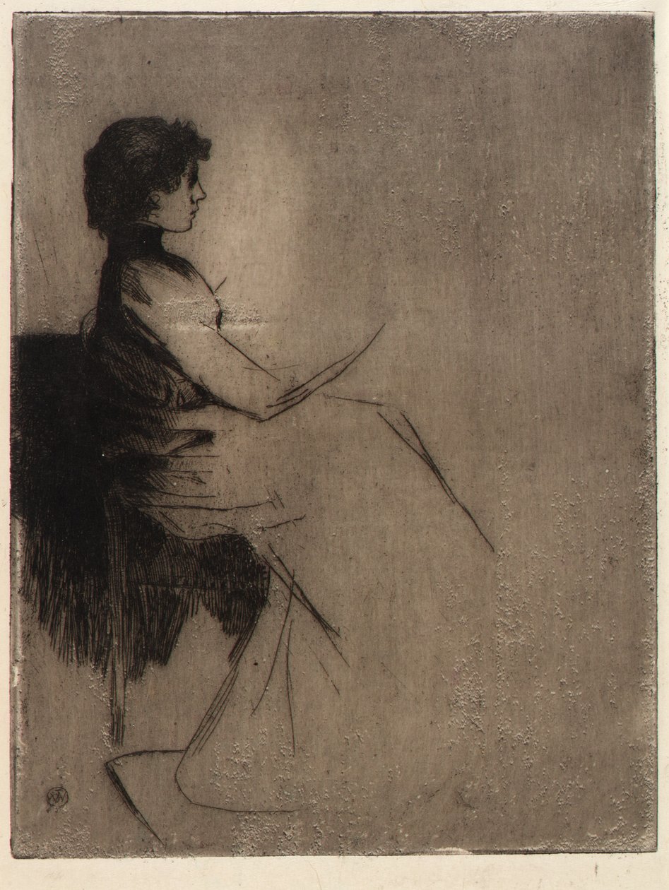 Wieczny odpoczynek autorstwa J. Alden Weir