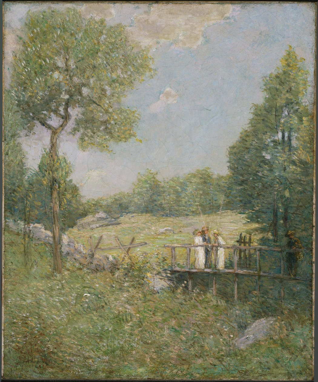 Wyprawa wędkarska autorstwa J. Alden Weir