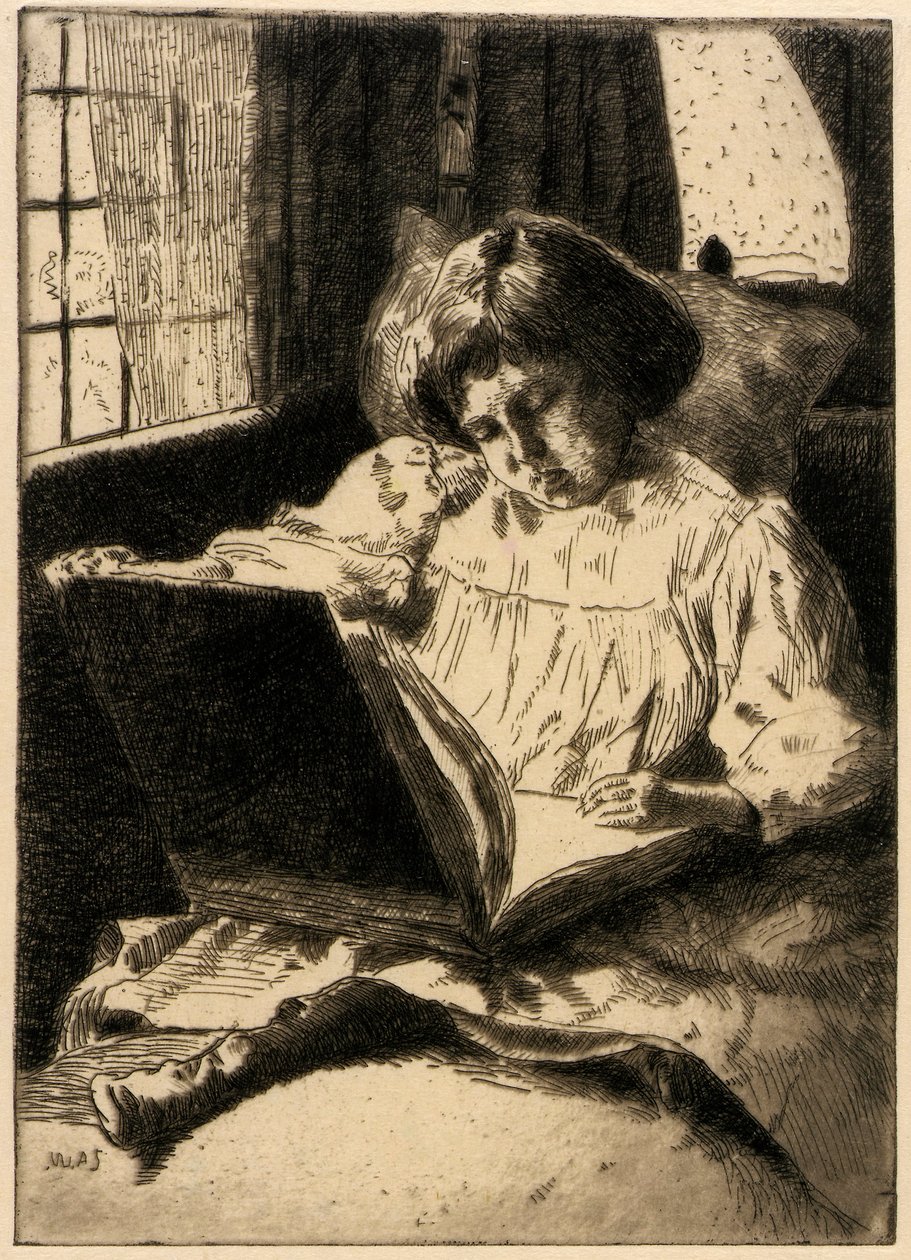 Książka z obrazkami autorstwa J. Alden Weir