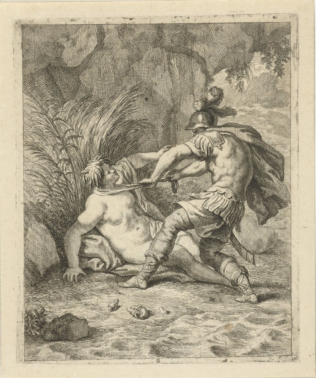 Peleus mści Tetydę Scenes uit het leven van Achilles (tytuł serii) Życie i śmierć Achillesa (tytuł serii) autorstwa J. Alexander Janssens