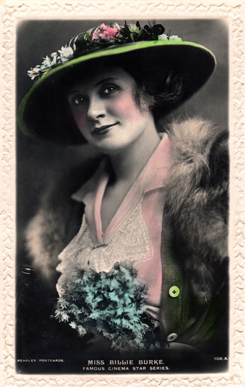 Billie Burke 1886-1970, amerykańska aktorka, początek XX wieku. autorstwa J. Beagles and Co.