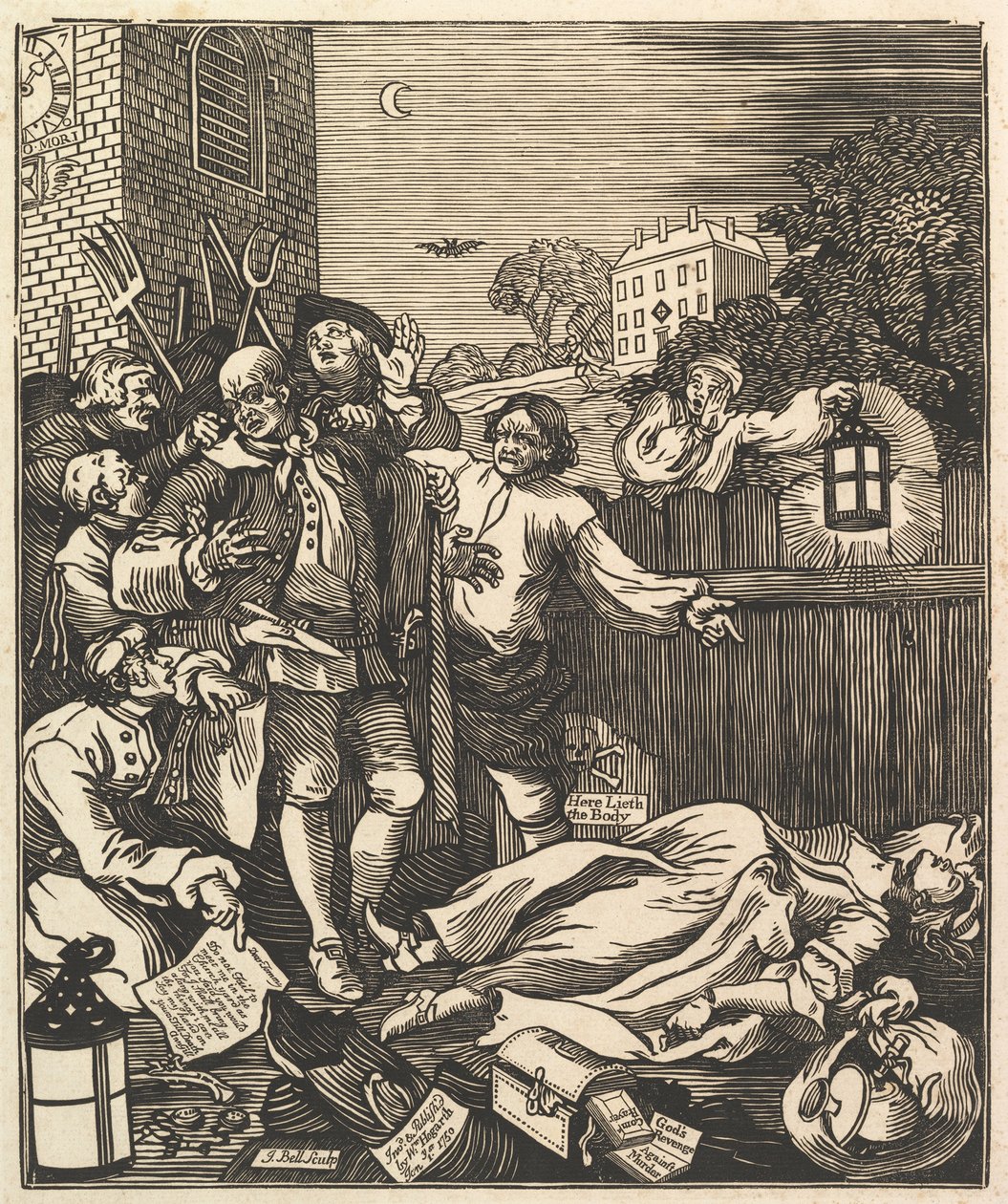 Okrucieństwo w doskonałości, 1790. autorstwa J Bell