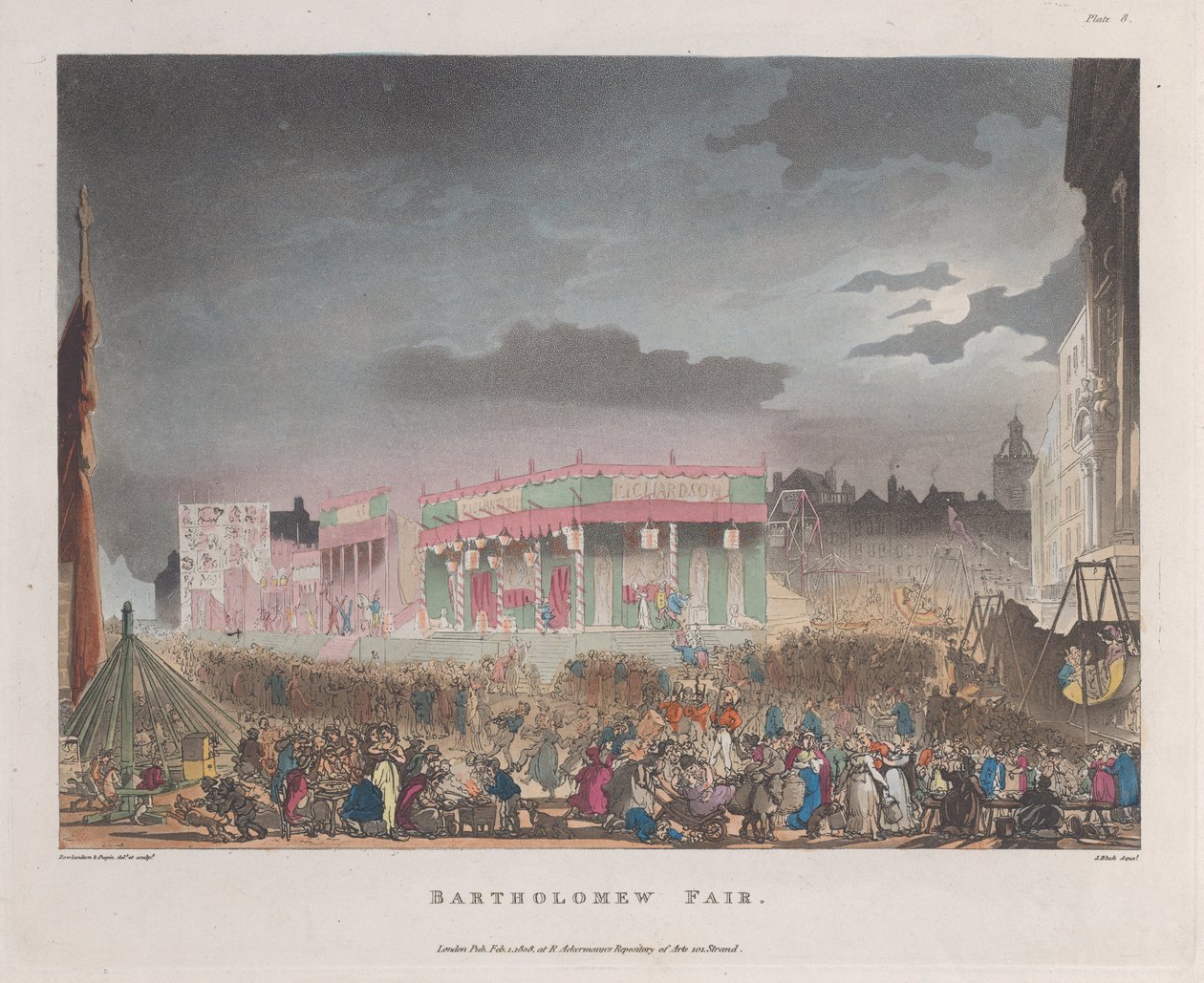 Jarmark Bartłomieja, 1 lutego 1808 r., 1 lutego 1808 r. autorstwa J. Bluck