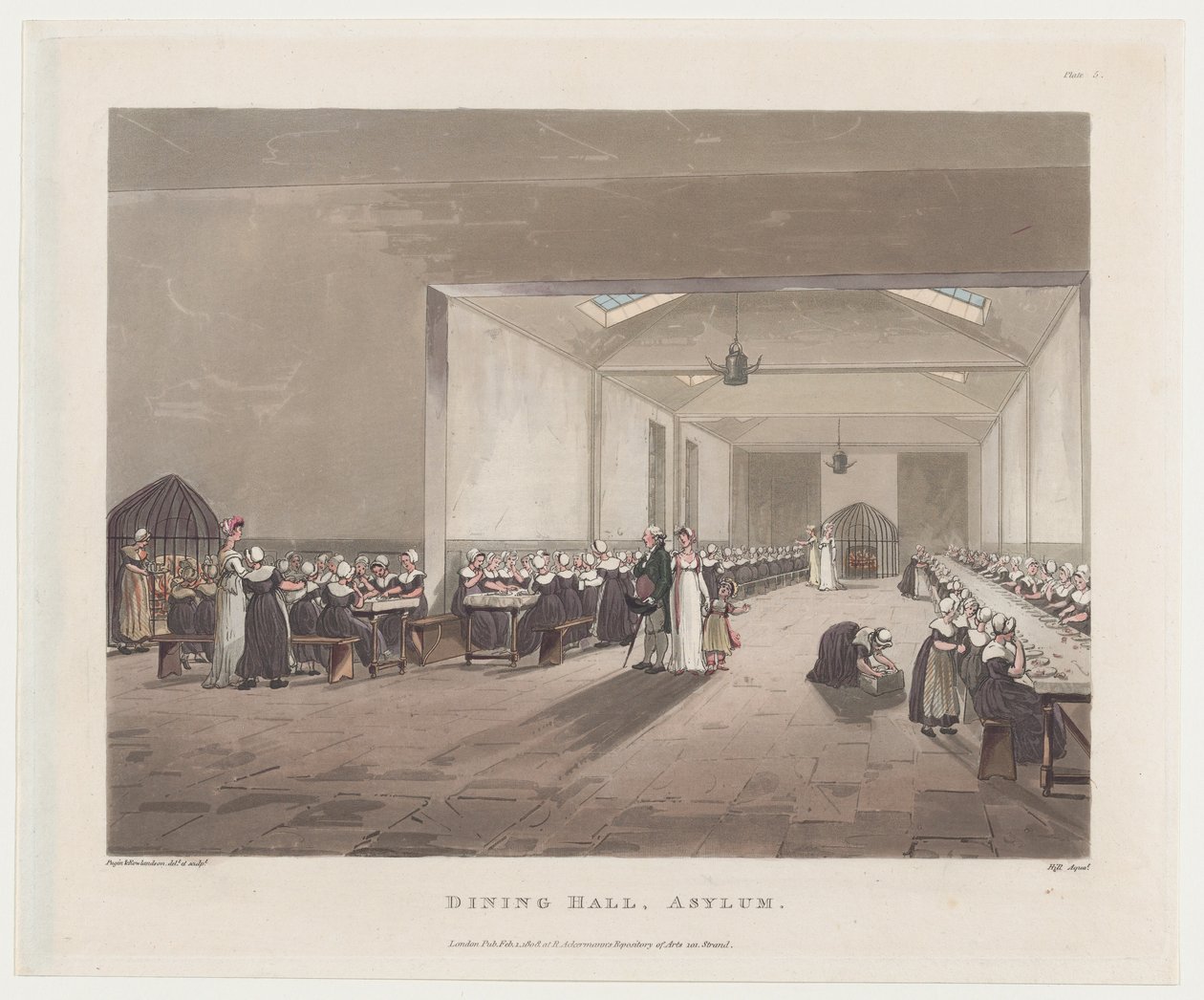 Jadalnia, Azyl, 1 lutego 1808., 1 lutego 1808. autorstwa J. Bluck