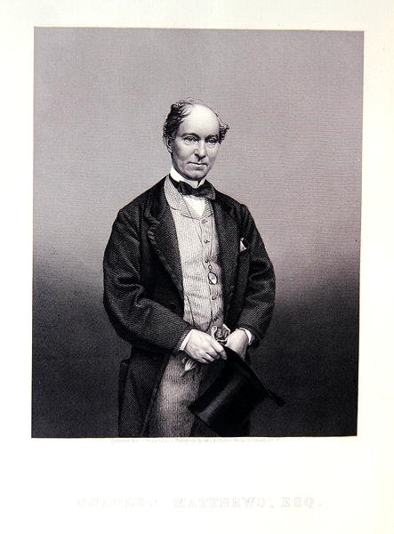 Charles Matthews, z „Galeria portretów w salonie wybitnych osobistości” autorstwa J. and C. (after) Watkins