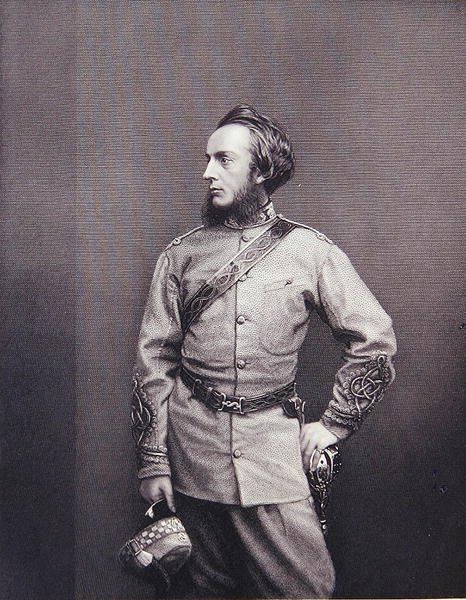 Lord Elcho, MP, z „Galeria portretów w salonie wybitnych osobistości” autorstwa J. and C. (after) Watkins