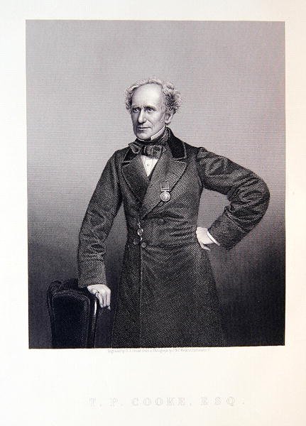 Thomas Potter Cooke, z „Galeria portretów w salonie wybitnych osobistości” autorstwa J. and C. (after) Watkins