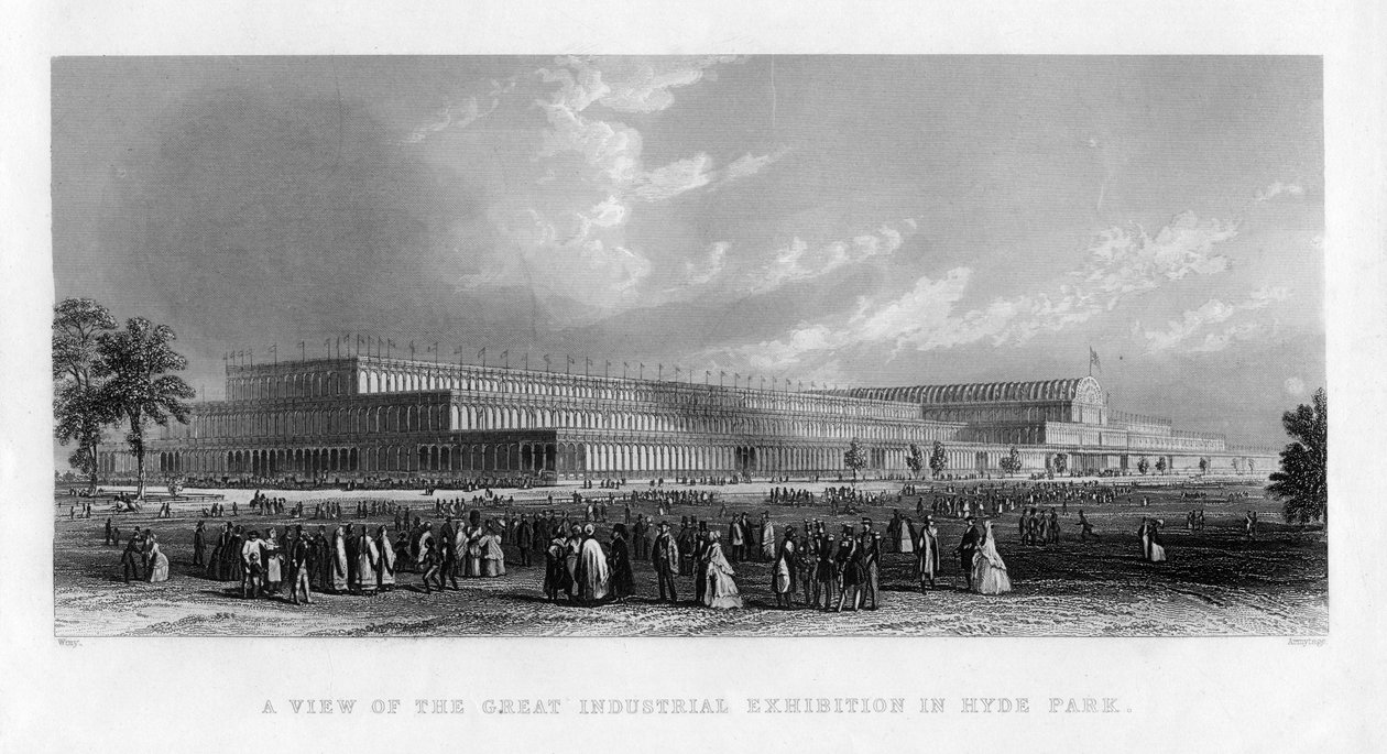 Wielka Wystawa, Hyde Park, Londyn, 1851. autorstwa J. C. Armytage