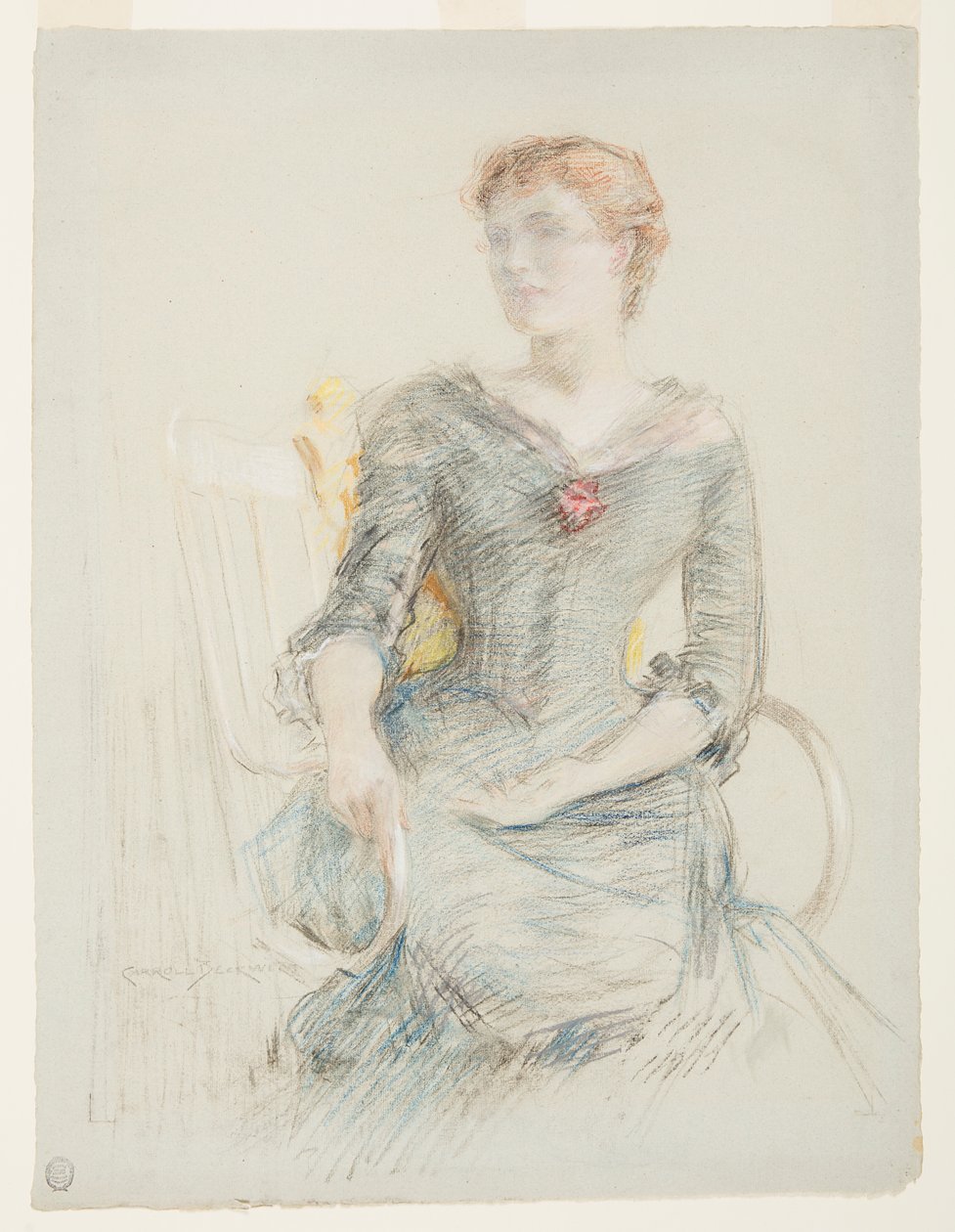 Portret autorstwa J. Carroll Beckwith