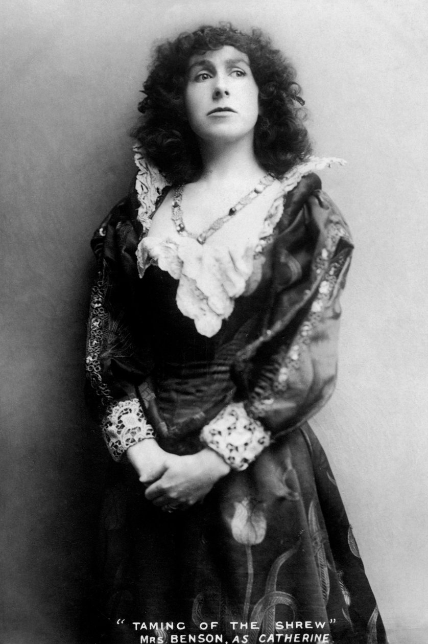 Gertrude Constance Cockburn, angielska aktorka, początek XX wieku. autorstwa J Caswall Smith