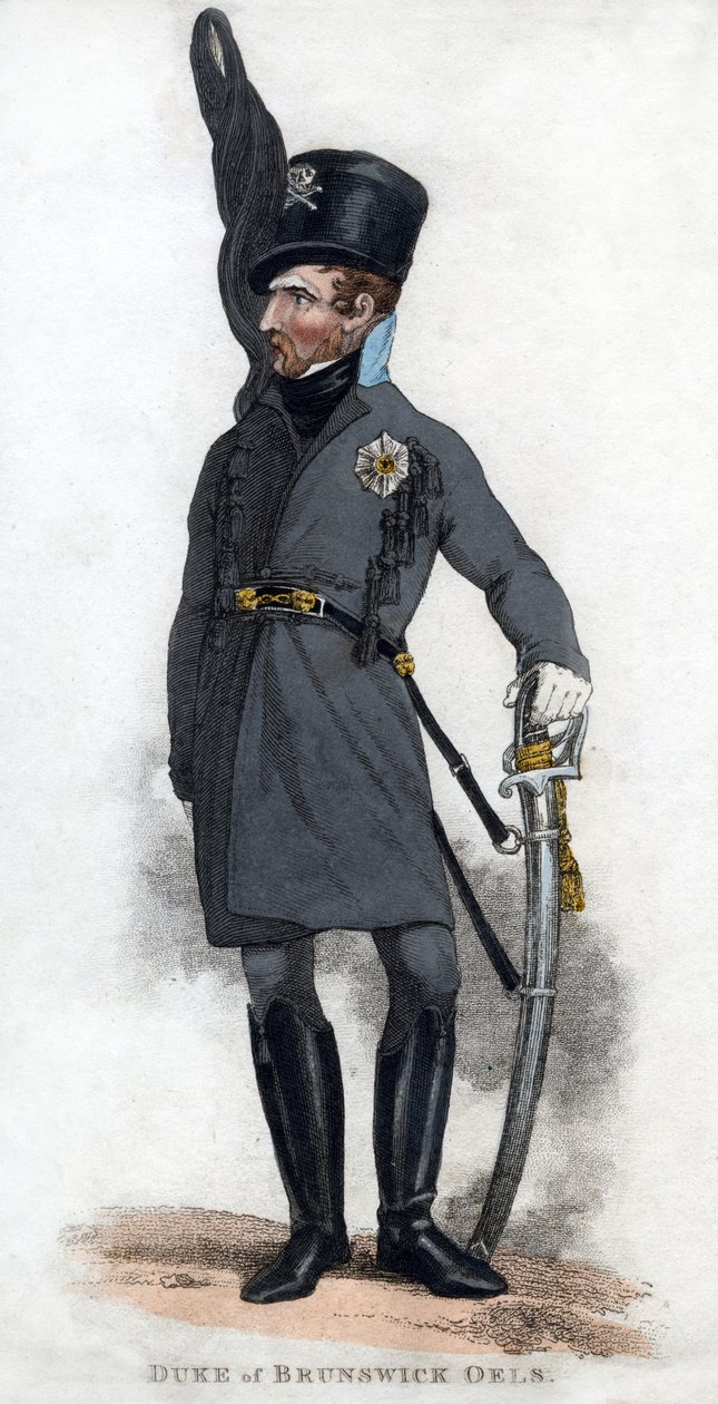 Książę Brunszwiku Oels, 1810 r. autorstwa J. Chapman