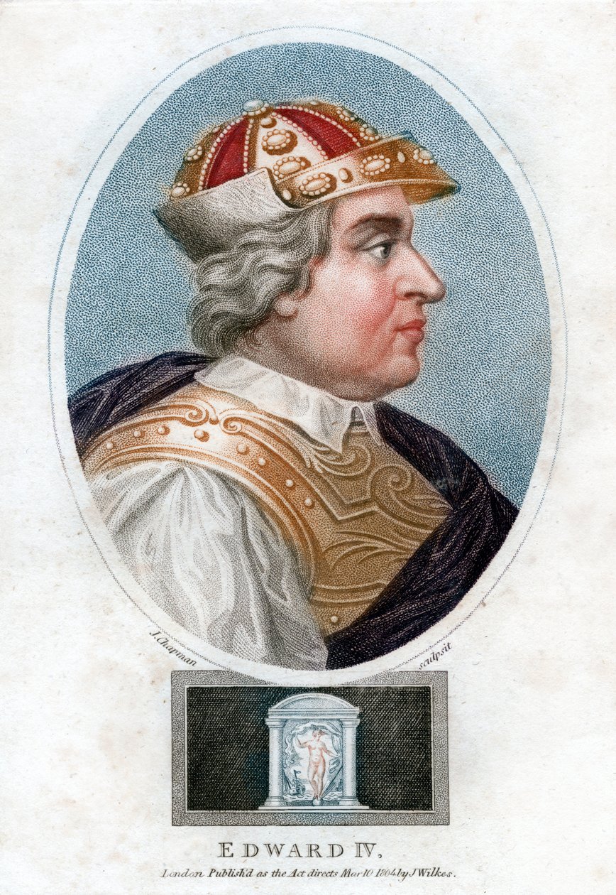 Edwarda IV, 1804 r. autorstwa J. Chapman