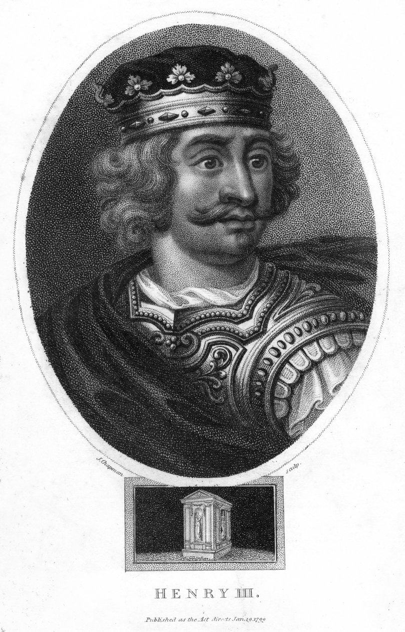 Henryk III, 1799. autorstwa J. Chapman