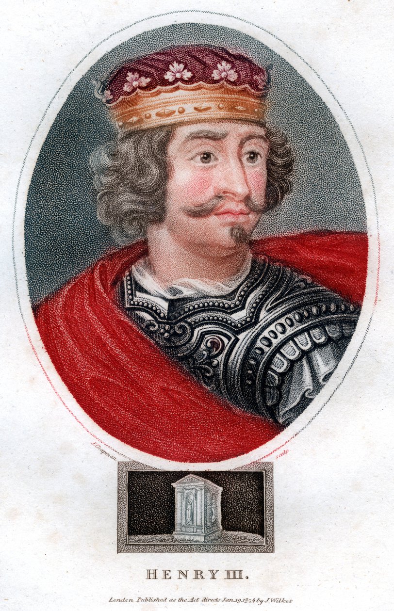 Henryk III, 1804. autorstwa J. Chapman