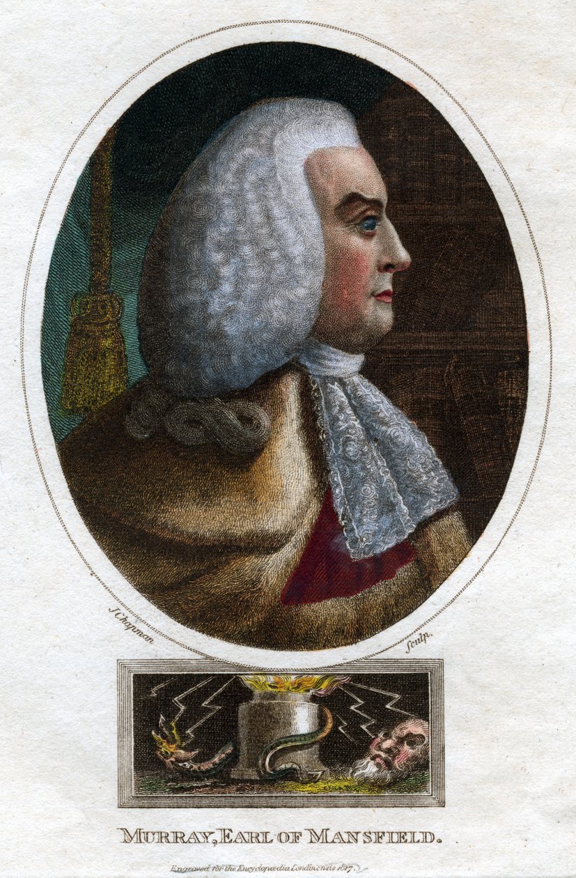 William Murray, 1. hrabia Mansfield, 1817. autorstwa J. Chapman