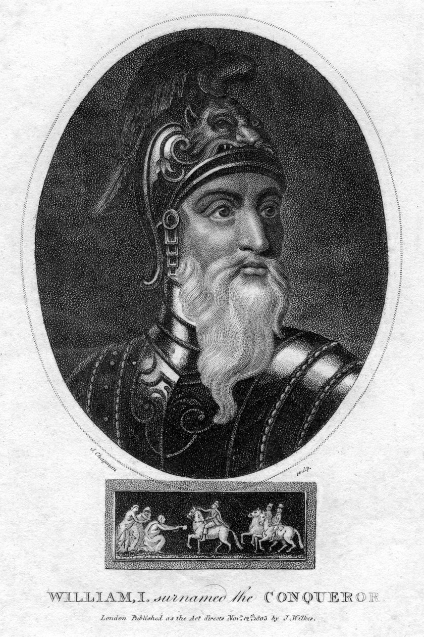 Wilhelm Zdobywca, 1803. autorstwa J. Chapman