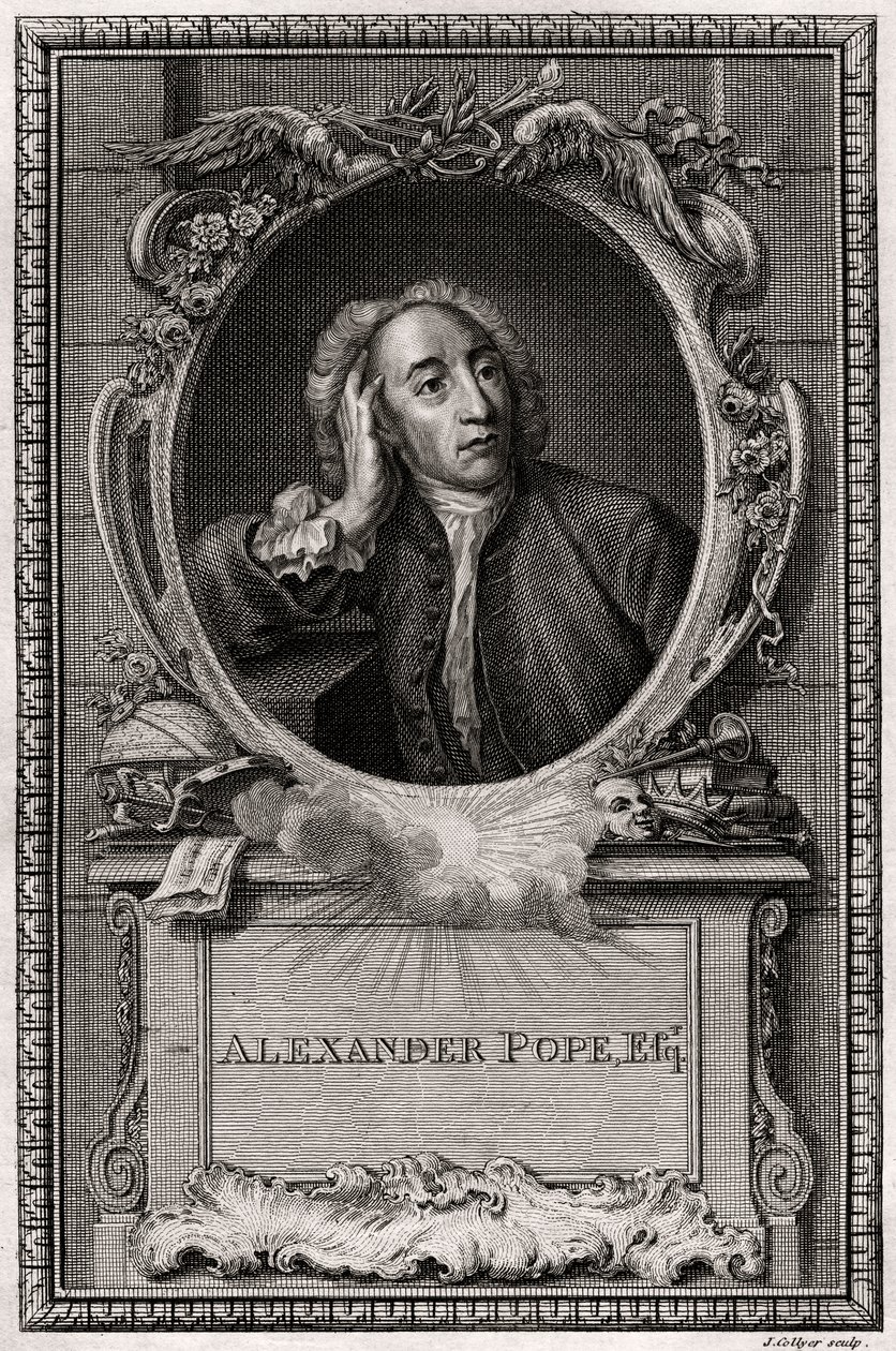 Aleksander Papież, 1774 autorstwa J. Collyer