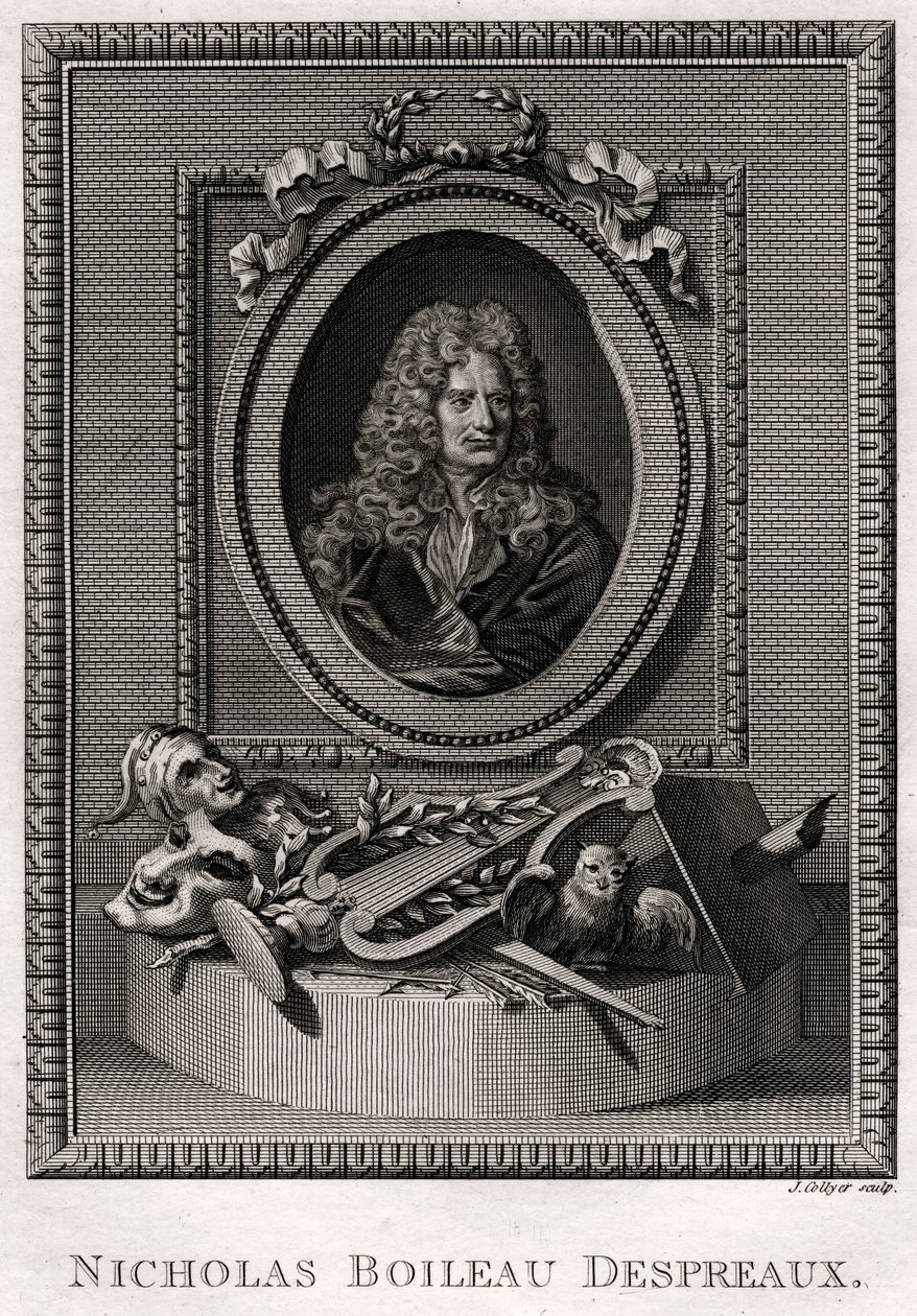 Mikołaj Boileau-Despreaux, 1775 autorstwa J. Collyer