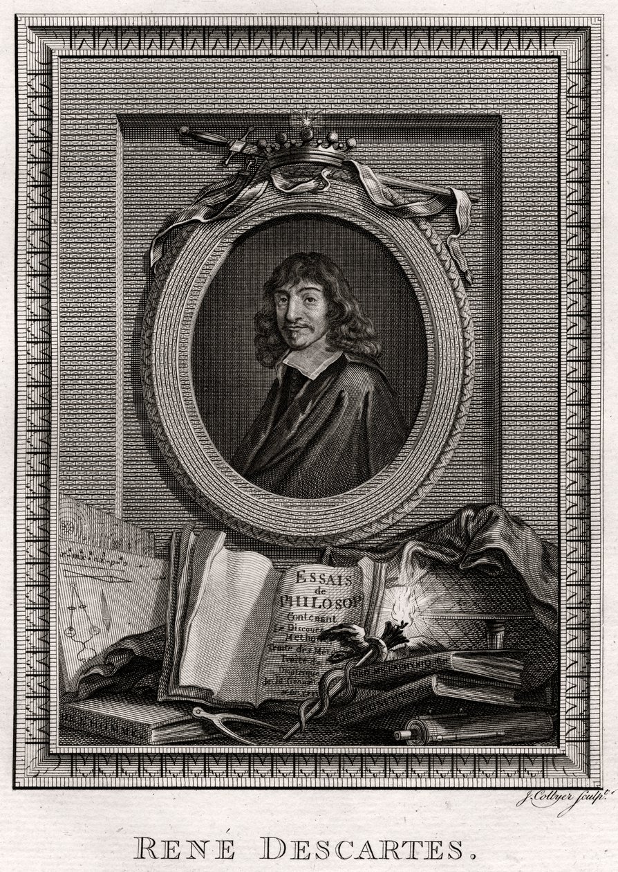 René Kartezjusz, 1775 autorstwa J. Collyer