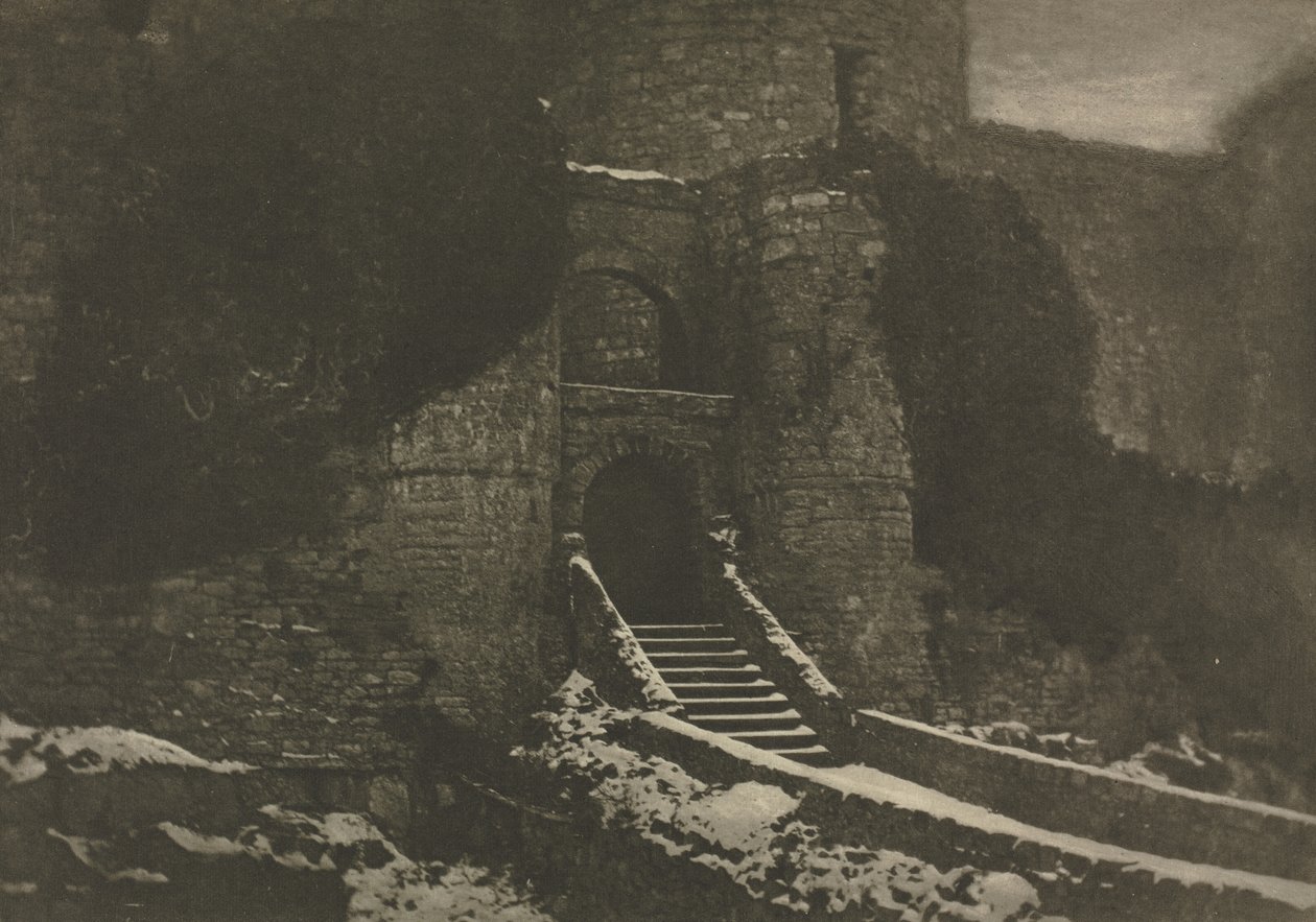 Praca kamery: zamek Harlech autorstwa J. Craig Annan