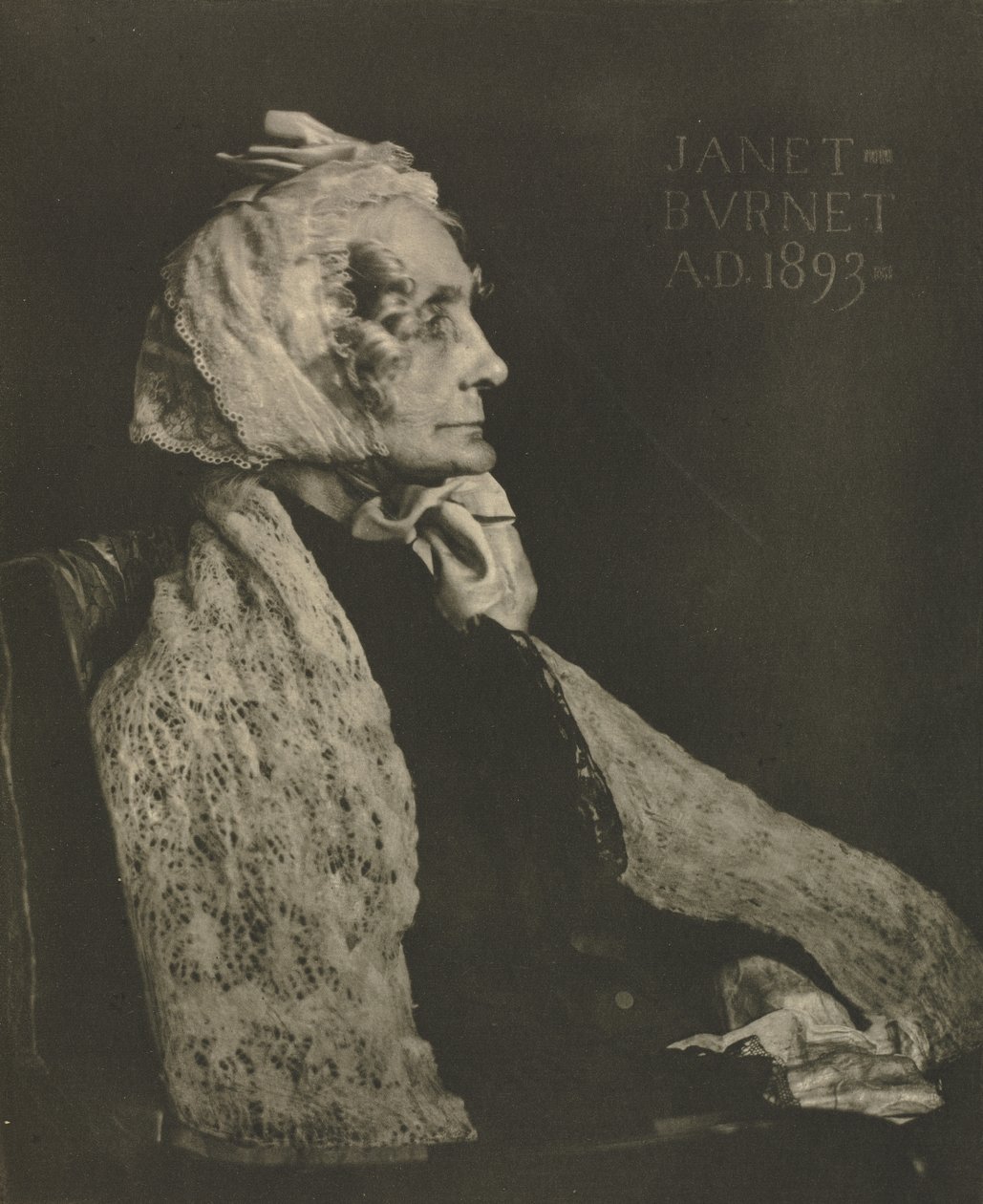 Praca kamery: Janet Burnet autorstwa J. Craig Annan