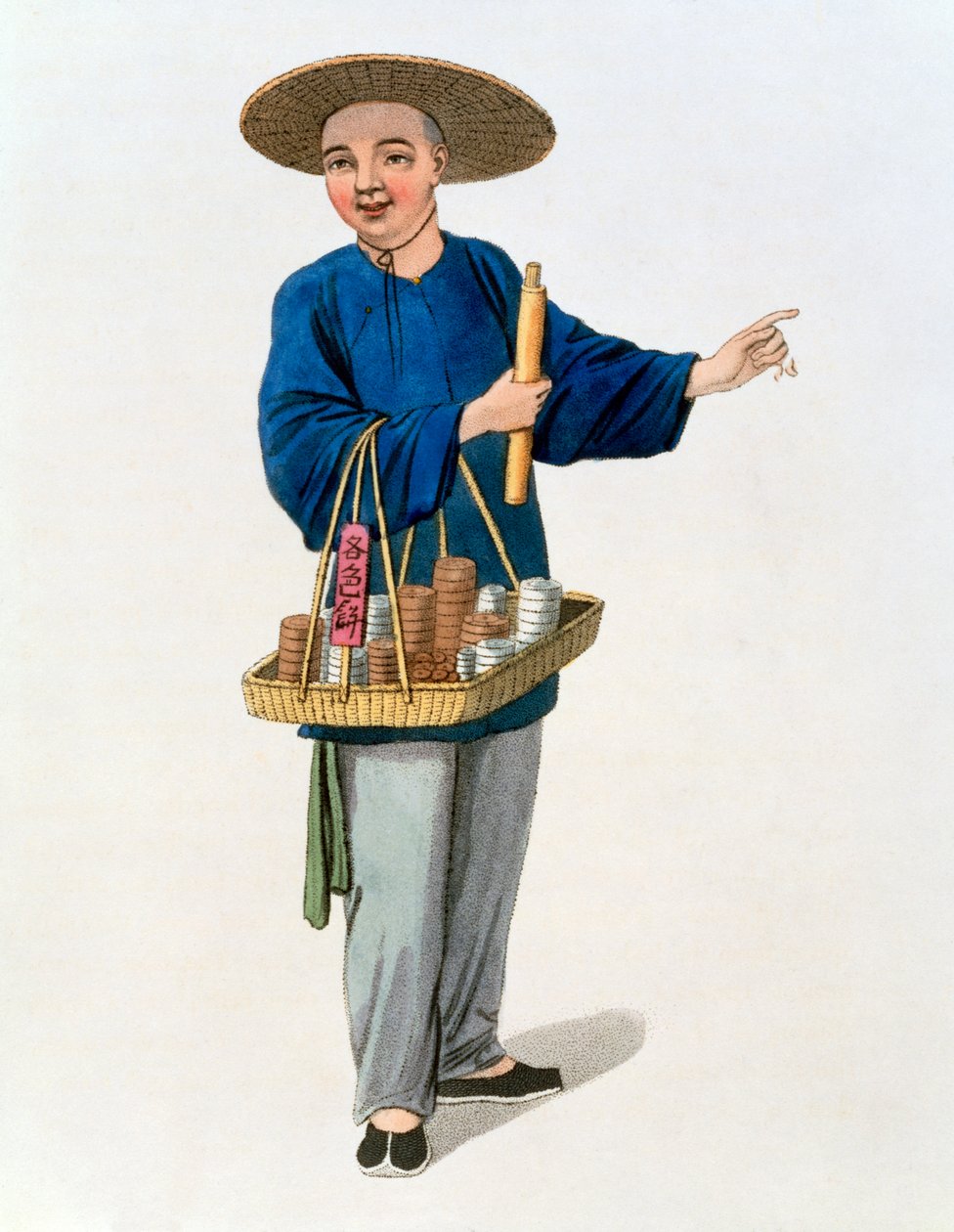 „Aptekarz”, Chiny, 1800 r autorstwa J Dadley