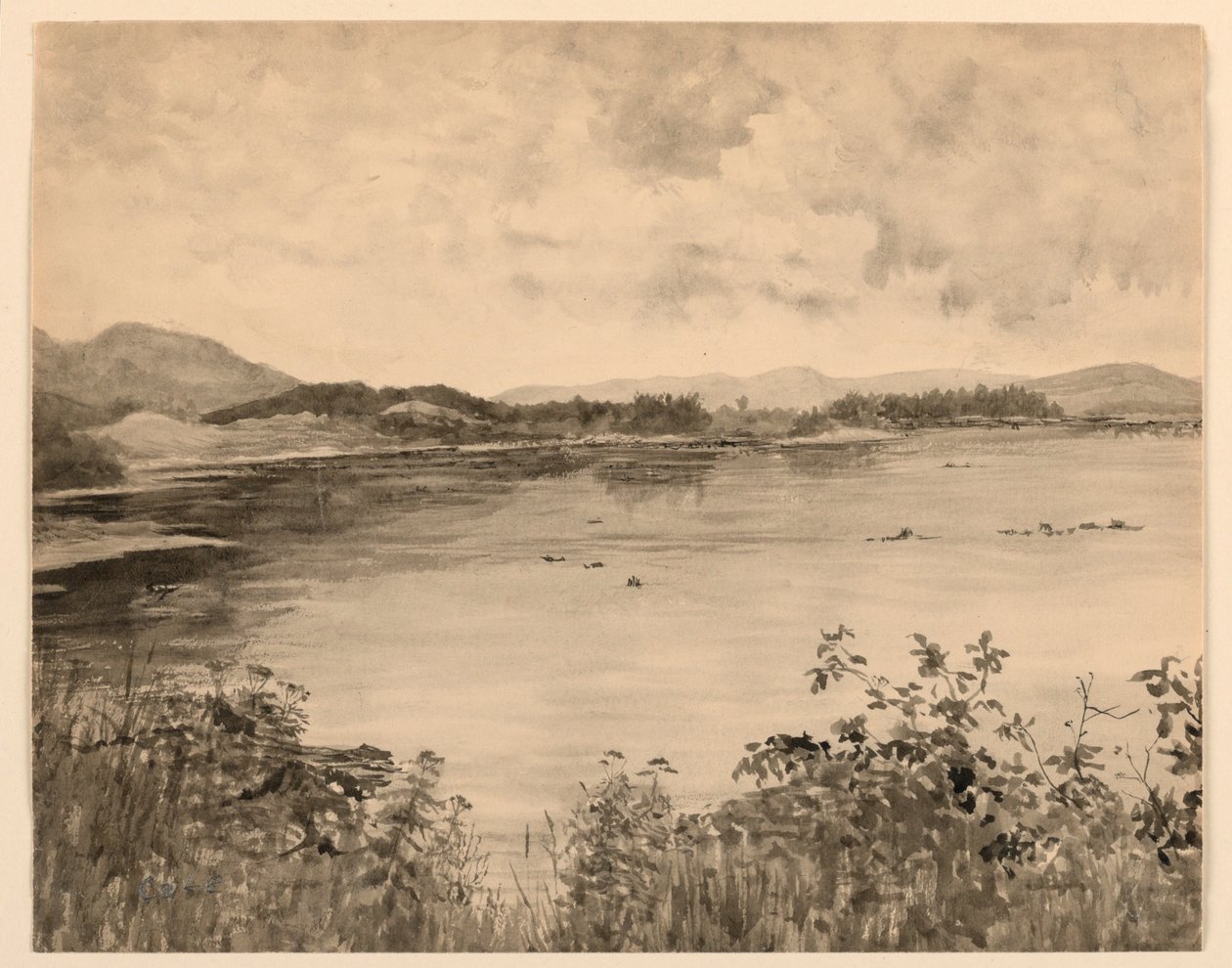 Jezioro New Hampshire autorstwa J. Foxcroft Cole