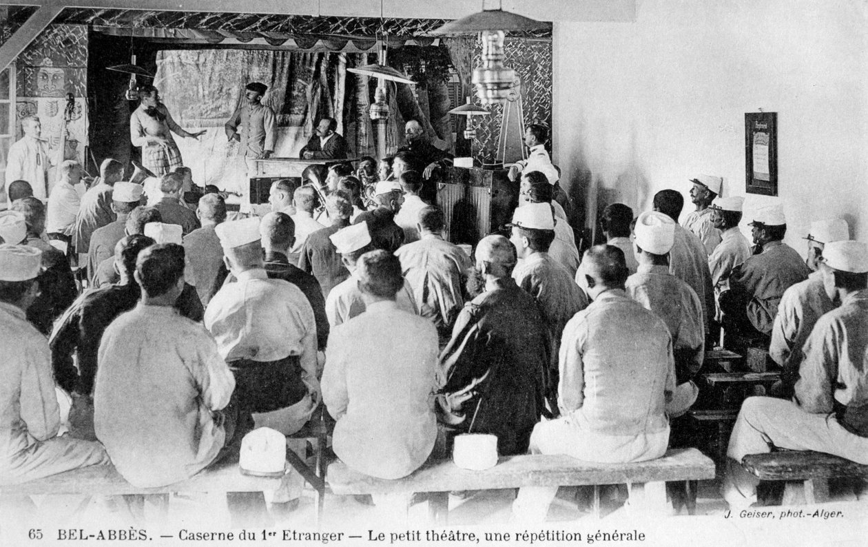 Francuska Legia Cudzoziemska, Sidi Bel Abbes, Algieria, XX w. autorstwa J. Geiser