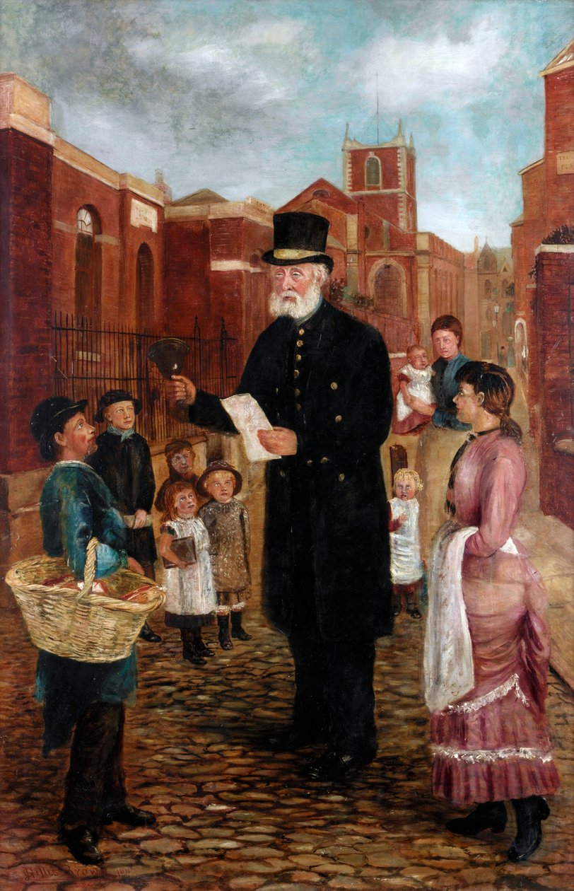 Tommy Sanderson, płacz miejski, 1884 autorstwa J. Gillis Brown