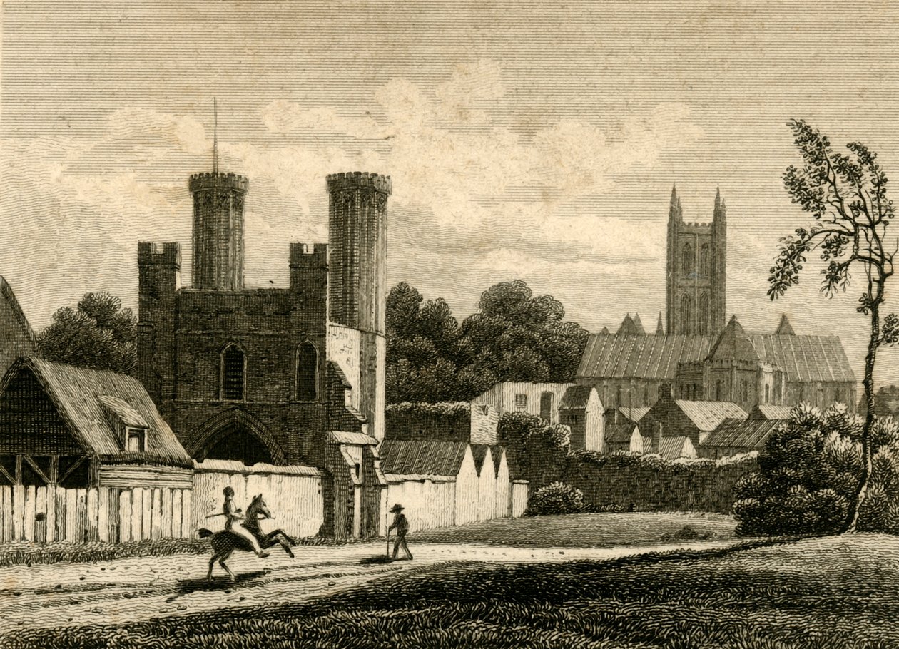 Canterbury, Kent, 1822. autorstwa J. Greig