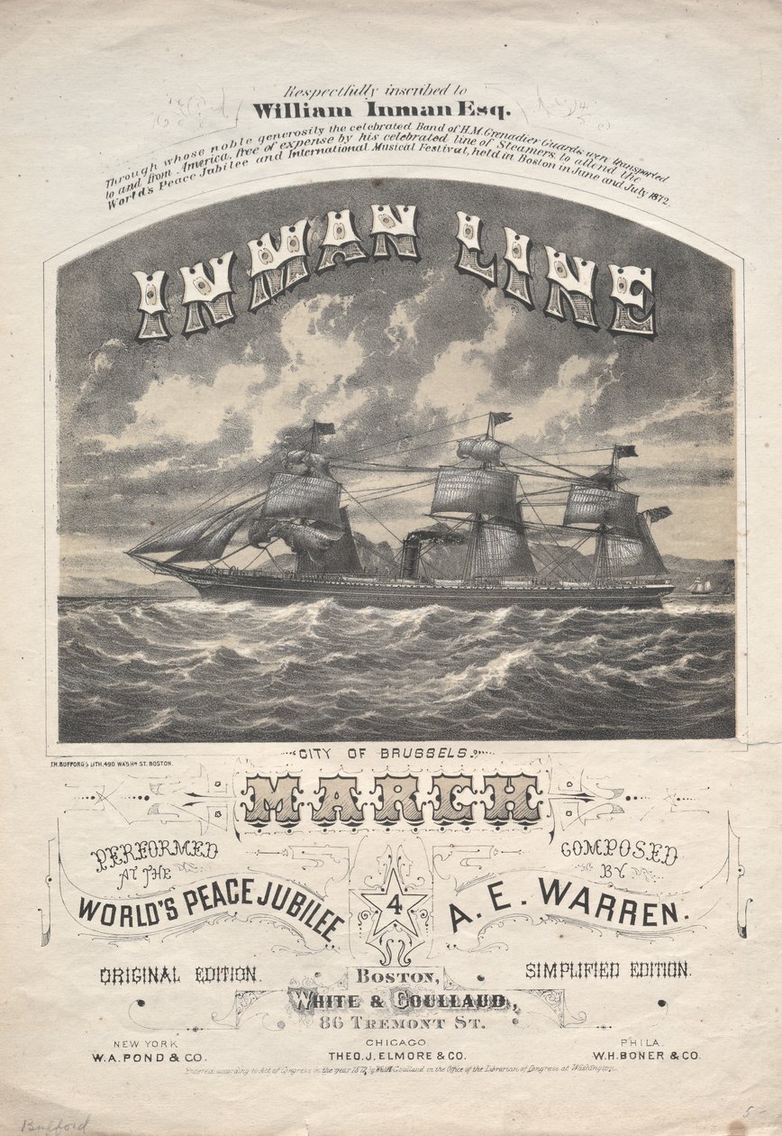 Marzec linii Inman autorstwa J. H. Bufford
