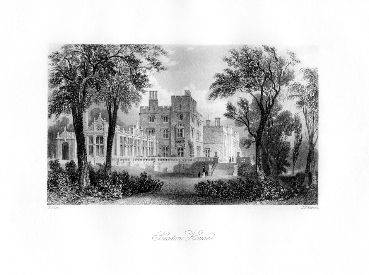 Dom Selsdona, XIX wiek. autorstwa J. H. Kernot