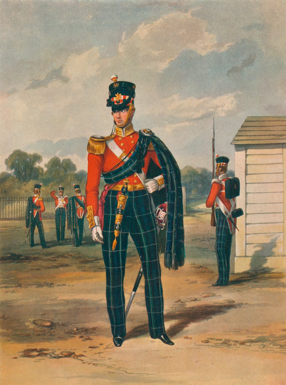 „74. Górale teraz 2. Batalionem Lekkiej Piechoty Wyżynnej”, 1853 1909 autorstwa J Harris