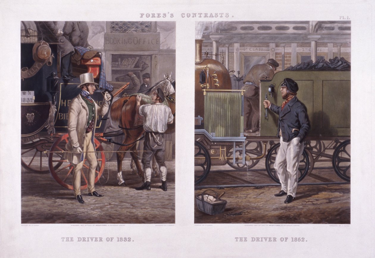 „Kierowca 1832” i „Kierowca 1852” autorstwa J Harris