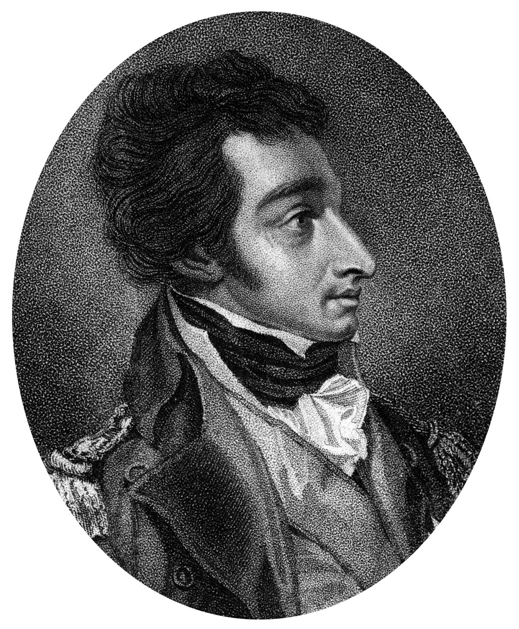 Admirał Sir William Sydney Smith 1764-1840, dowódca marynarki, 1837. autorstwa J. Hopwood