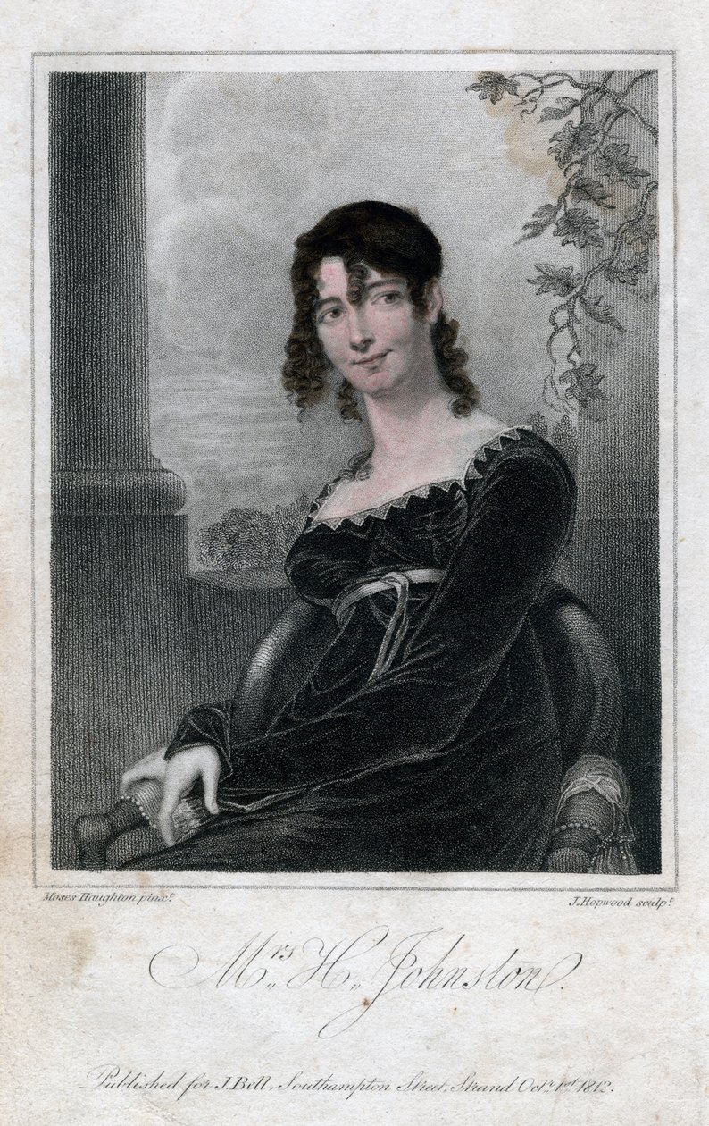 Pani H. Johnston, 1812 r. autorstwa J. Hopwood