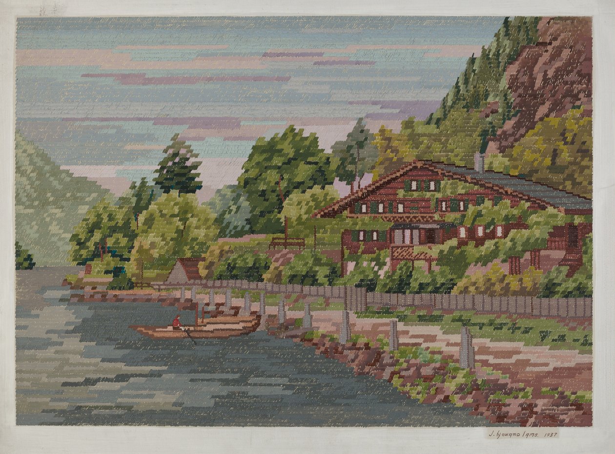 Krajobraz w Petit Point autorstwa J. Howard Iams