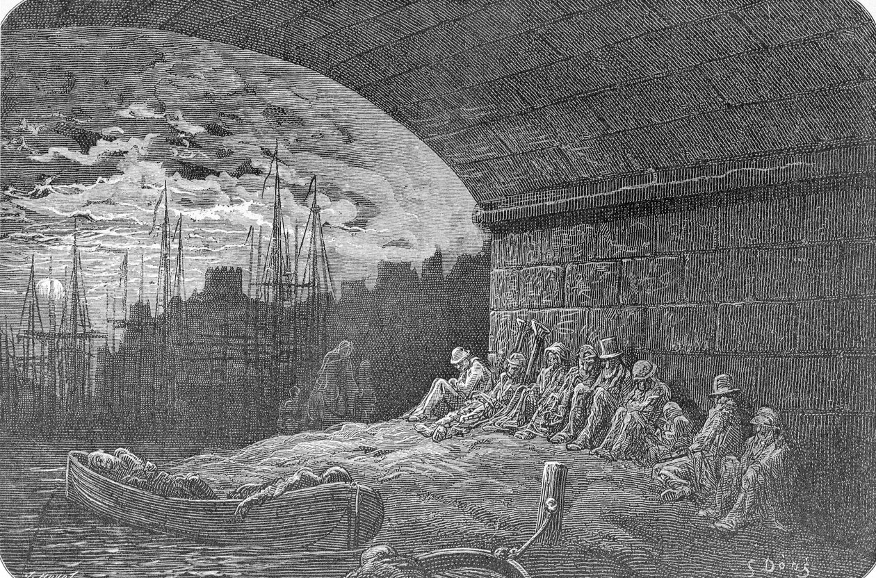 „Pod Łukami”, 1872 r. autorstwa J Huyot