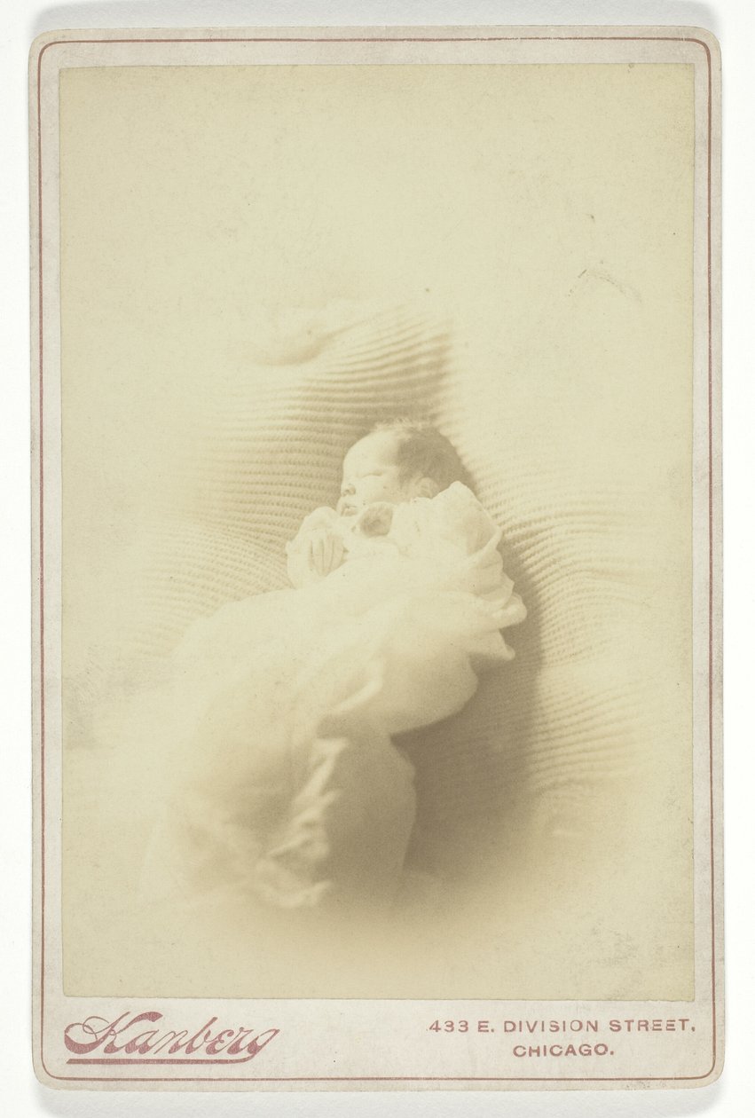 Harriet Warner Walker, mniej niż 24 godz. stary autorstwa J. J. Kanberg